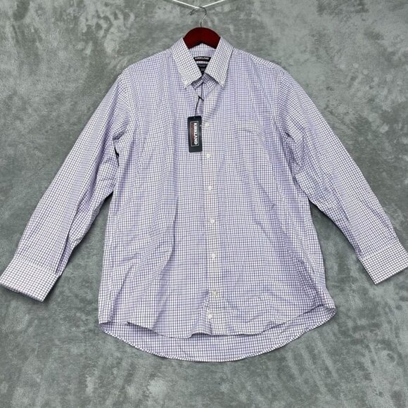 Kirkland Signature Mens Non-Iron Button Down Cotton Dress Shirt a1393 - Picture 1 of 6